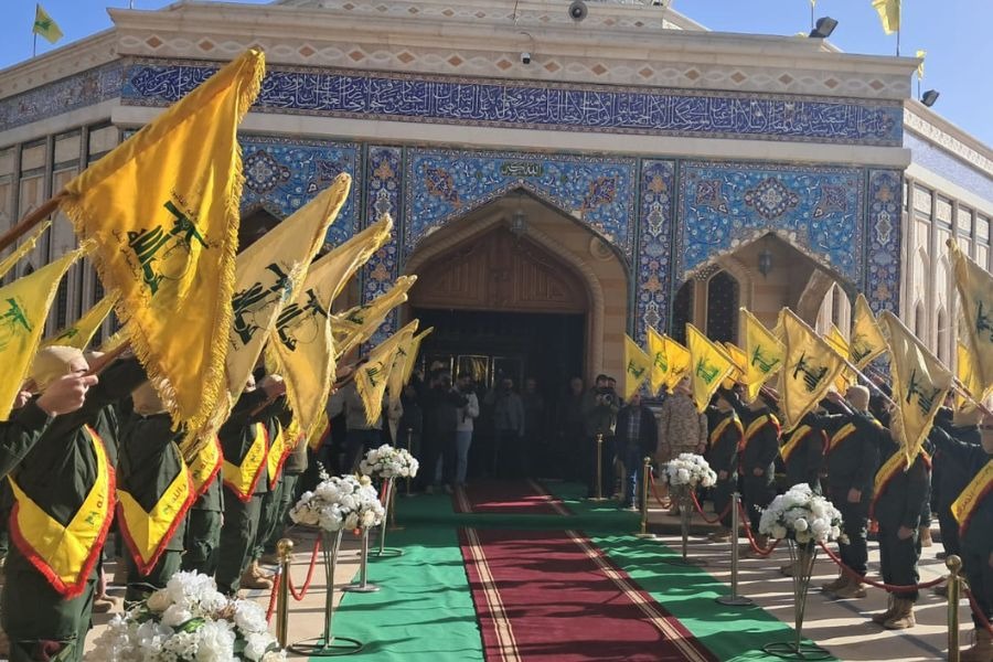 مراسم ذكرى القادة الشهداء في بلدة النبي شيث