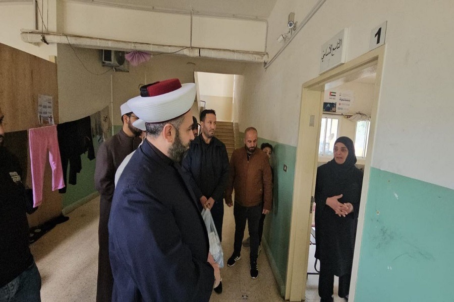 الشيخ القطان يجول على مراكز نزوح في بر إلياس: وحدة اللبنانيين مصدر قوة في الأزمات
