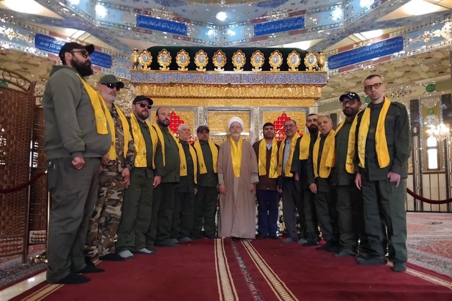 مؤسسة الجرحى في البقاع تحيي ذكرى الشهداء القادة بزيارة ضريح السيد عباس الموسوي