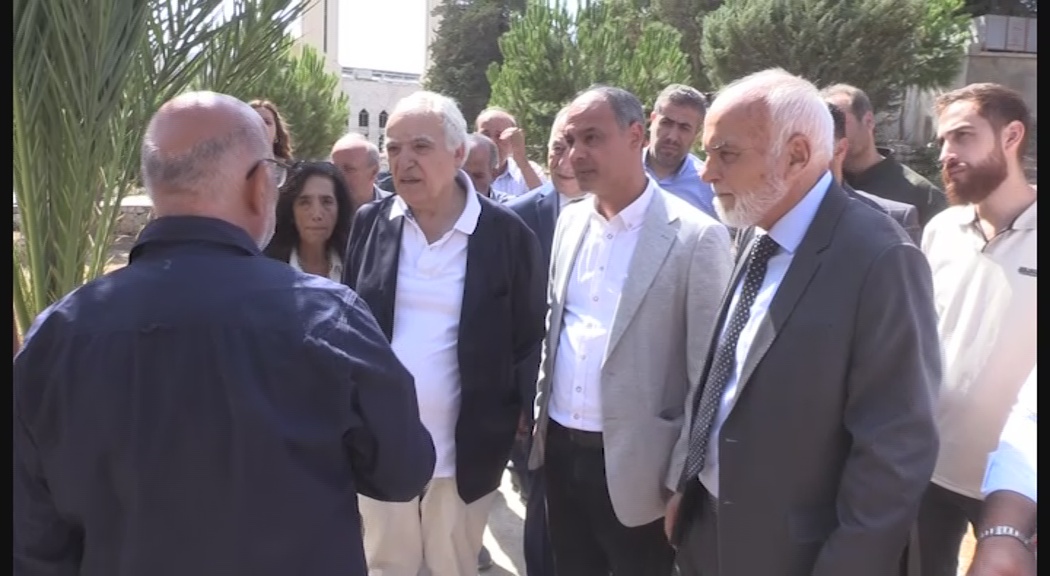 جولة لوزير الثقافة اللبناني على مواقف أثرية في البقاع