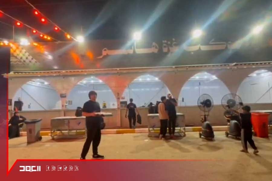 غزة حاضرة في درب الأربعين... موكب 