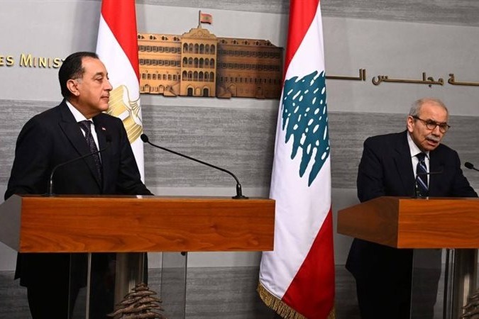 مدبولي من بيروت: نرفض الانتهاكات 