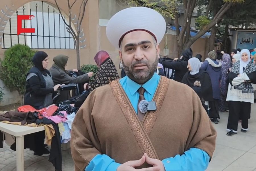 يوم إنساني في بر الياس.. الشيخ القطان: لتعزيز روح التضامن والتكافل