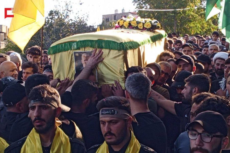 حزب الله وجماهير المقاومة يشيّعون الشّهيد محمود عيسى في كفرا