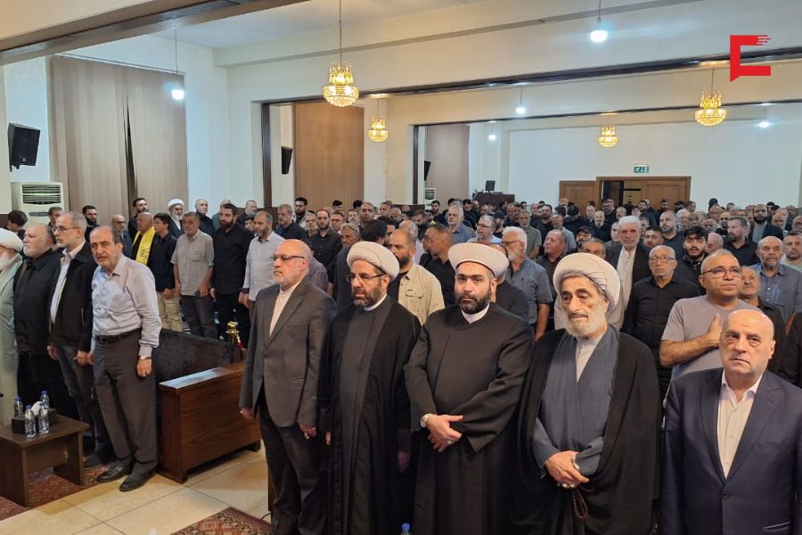 بالصور| الحفل التأبيني بذكرى استشهاد القائدين الشيخ قاووق والسيد الحسيني