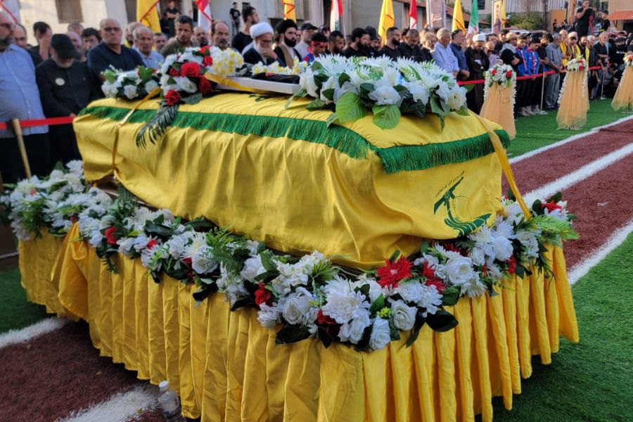حزب الله يشيّع الشّهيد هشام خليل في معركة