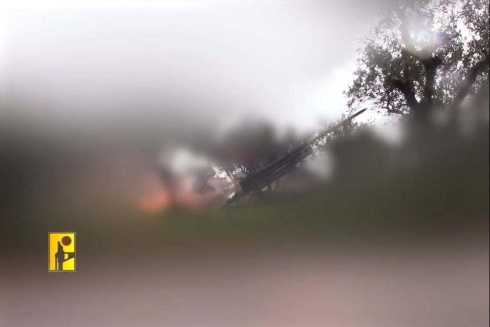 بالفيديو| الإعلام الحربي للمقاومة الإسلامية ينشر مشاهد قصف مستوطنة نهاريا بالصواريخ