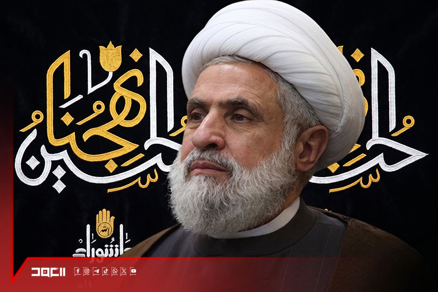 كلمة الأمين العام لحزب الله الشيخ نعيم قاسم في ختام  المسيرة العاشورائية المركزية