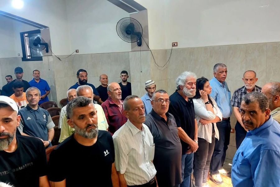 حفل تأبيني للشهيد محمد إبراهيم في مخيم نهر البارد