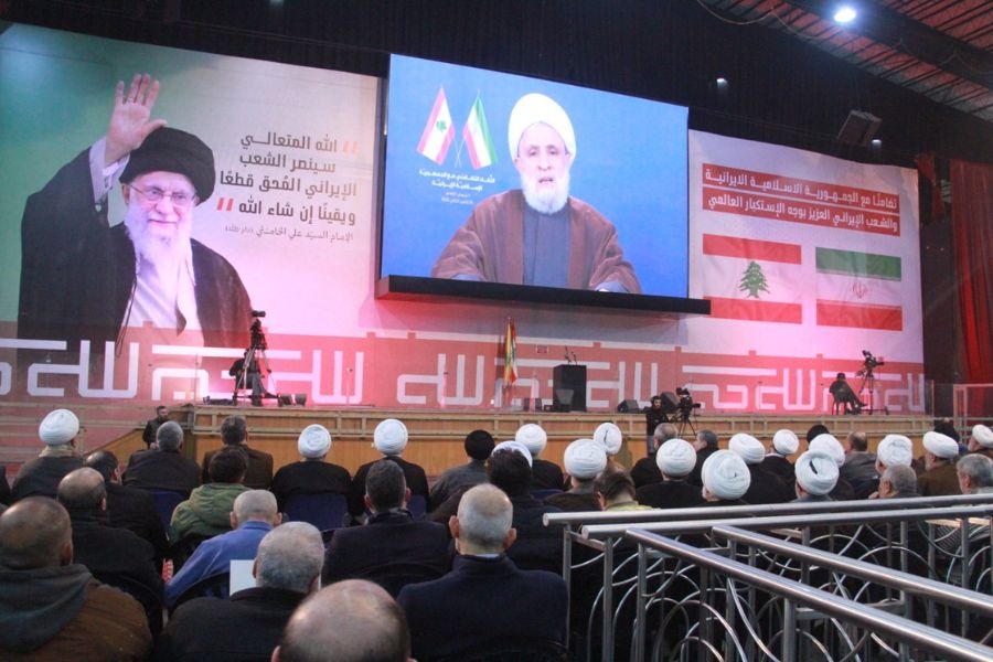 كلمة الشيخ نعيم قاسم خلال اللقاء التضامني الجماهيري الكبير مع إيران والإمام الخامنئي