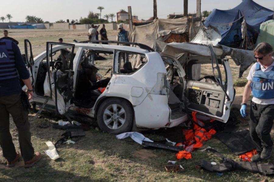 الأمم المتحدة: 383 عامل إغاثة قُتلوا في العام 2024 نصفهم في غزة