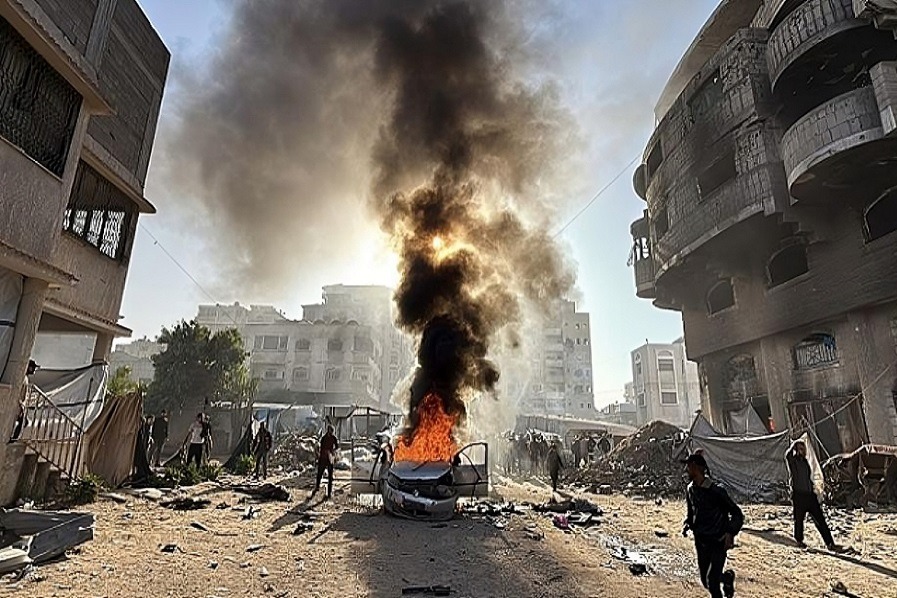 وقف إطلاق النار في غزة: 8 شهداء في غارات 
