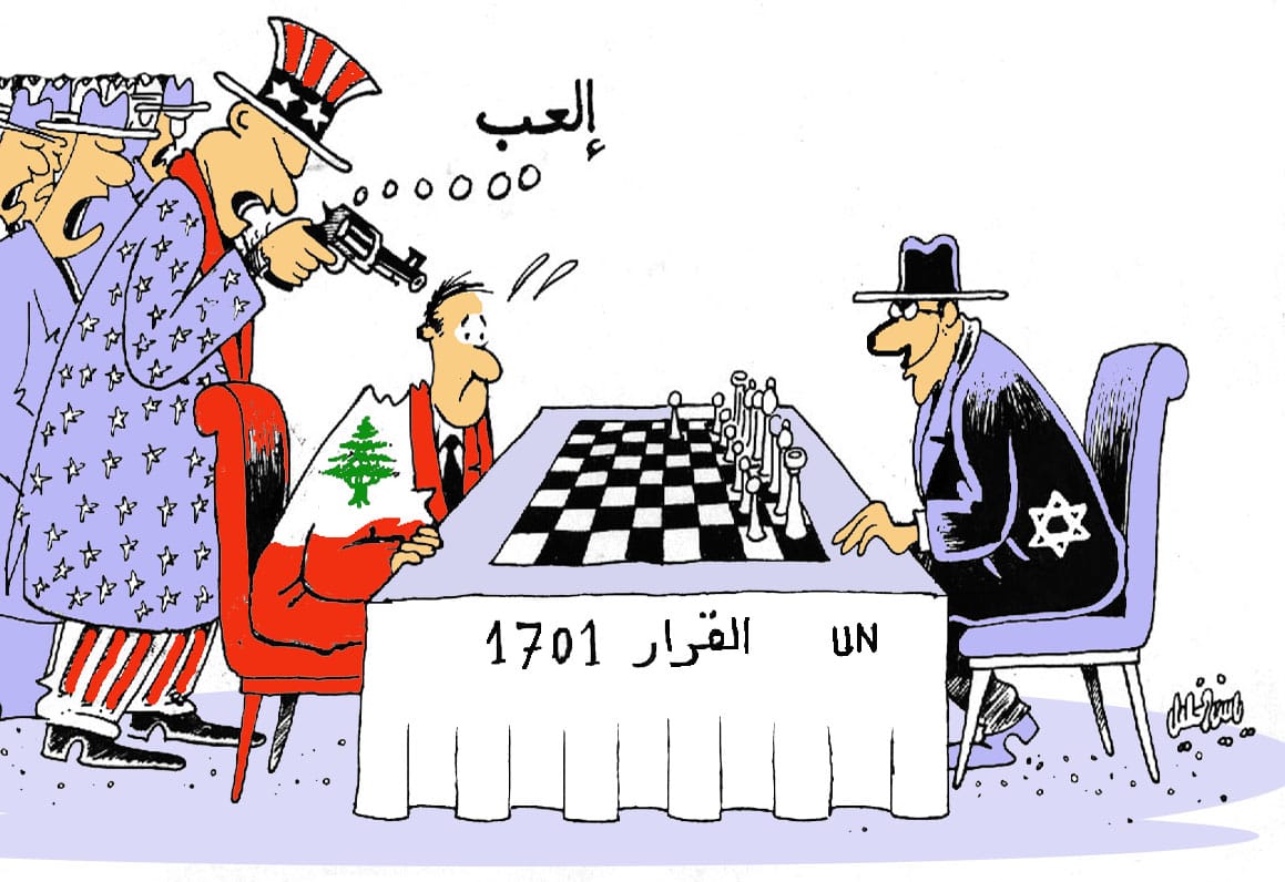 كاريكاتور العهد
