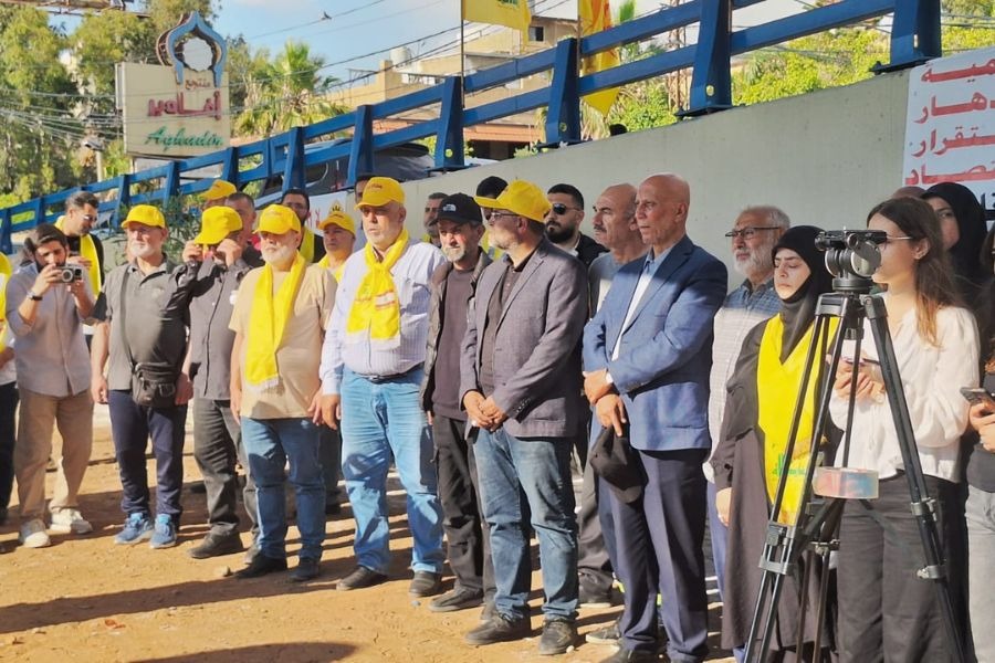 اتحاد الوفاء يحيي عيد المقاومة والتحرير في باحة نصب شهداء المقاومة 