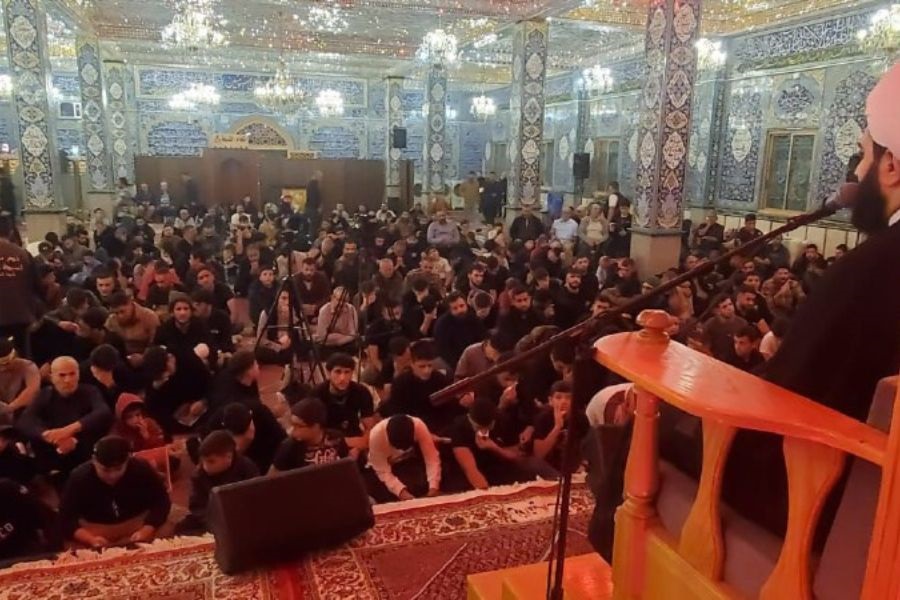 بالصور| مجلس عزاء فاطمي في العتبة المقدسة للسيدة خولة (ع) في بعلبك 