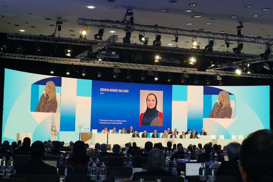 إيرانية تنضم رسميًّا إلى اللجنة الأولمبية الدولية