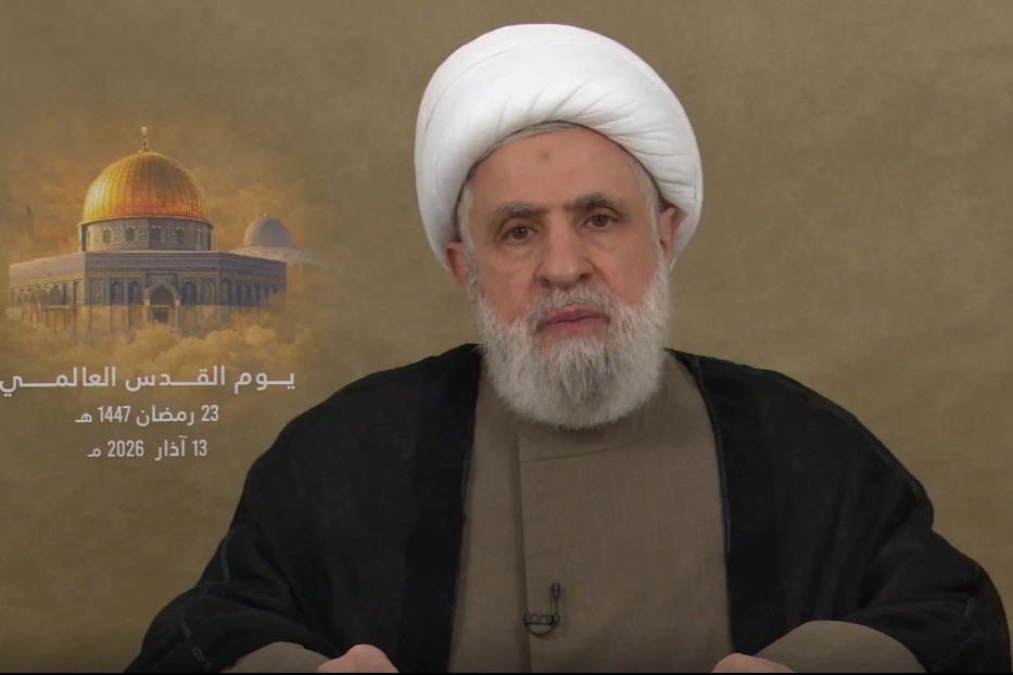 كلمة الأمين العام لحزب الله الشيخ نعيم قاسم بمناسبة يوم القدس العالمي 13-03-2026