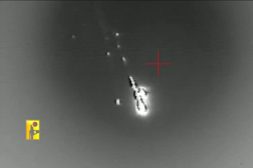 بالفيديو| إسقاط المقاومة الإسلامية مُسيّرة 