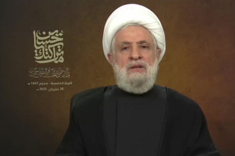 كلمة الشيخ نعيم قاسم في الليلة الخامسة من عاشوراء في المجلس المركزي  