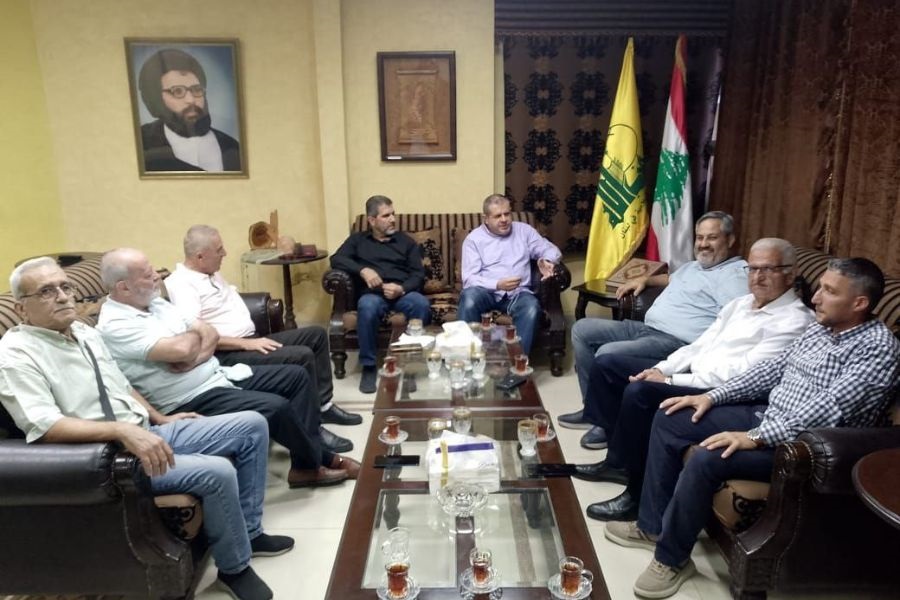 حزب الله يستقبل وفد 
