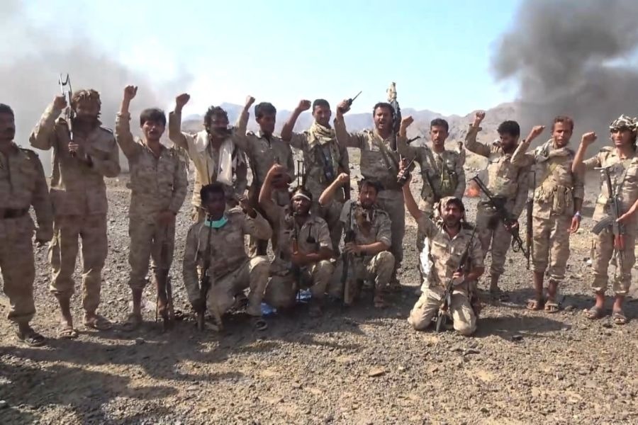 بالصور| مناورة عسكرية في اليمن لخريجي دفعة 