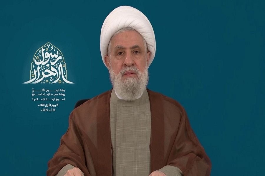 الشيخ قاسم:  قضية فلسطين هي قضية الوحدة الإسلامية 