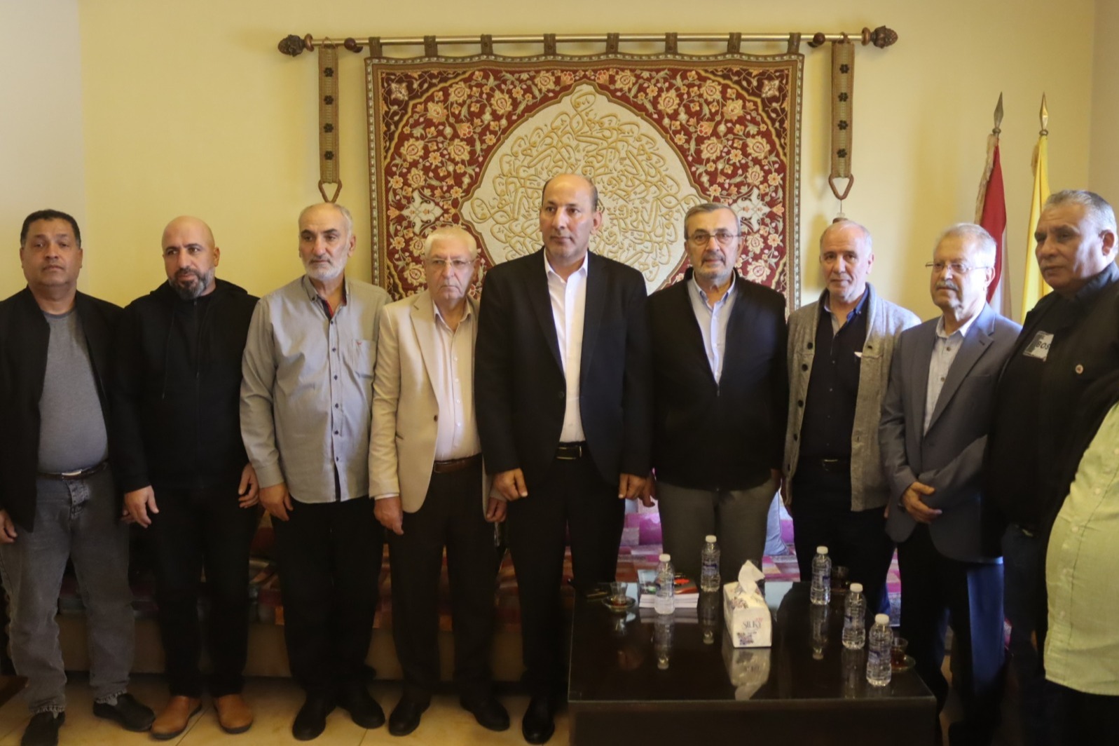 عز الدين استقبل وفدًا من الجبهة الديمقراطية لتحرير فلسطين: لن نرفع راية الاستسلام