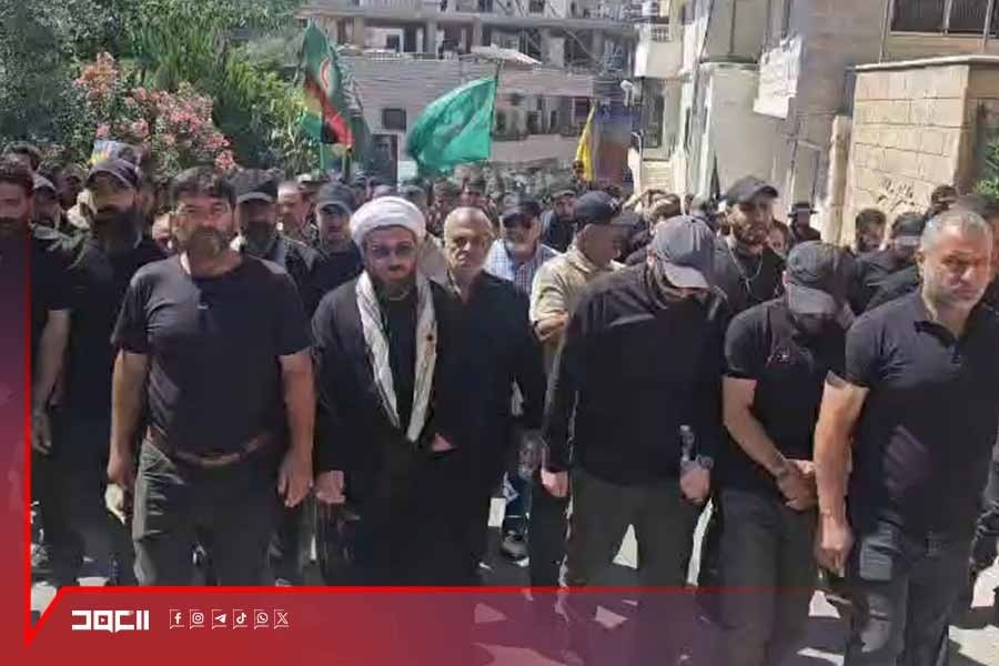 إحياءً لعاشوراء: مسيرة مشتركة لحزب الله وحركة أمل في سحمر 