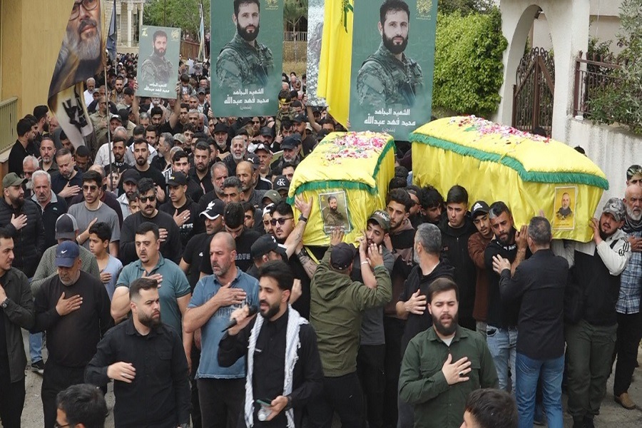 تشيّع حاشد في قليا للشهيدين خلدون ناصر ومحمد عبد الله 