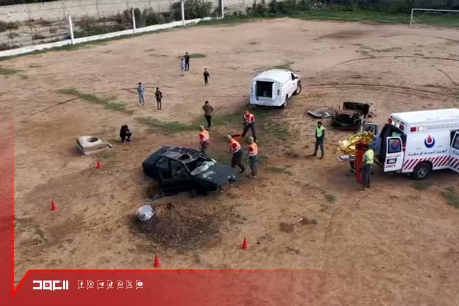 الدفاع المدني - الهيئة الصحية يطوّر مهارات عناصره لمواجهة الحوادث والطوارئ