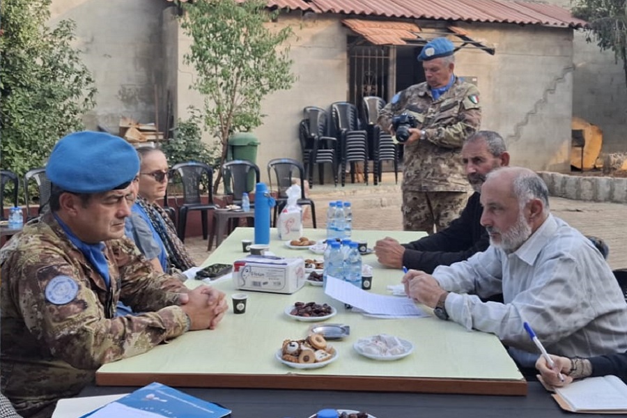 القائد العام لليونيفيل زار بلدية بليدا: نعمل على توثيق الانتهاك 