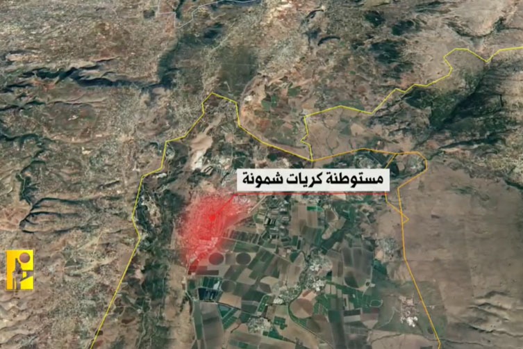 فيديو| المقاومة الإسلامية تقصف كريات شمونة بصليات صاروخية ومسيّرات انقضاضية