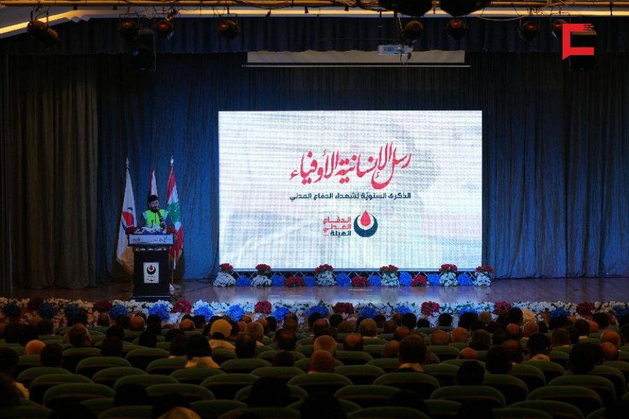 الدفاع المدني في الهيئة الصحية الإسلامية كرّم شهداءه في الجنوب