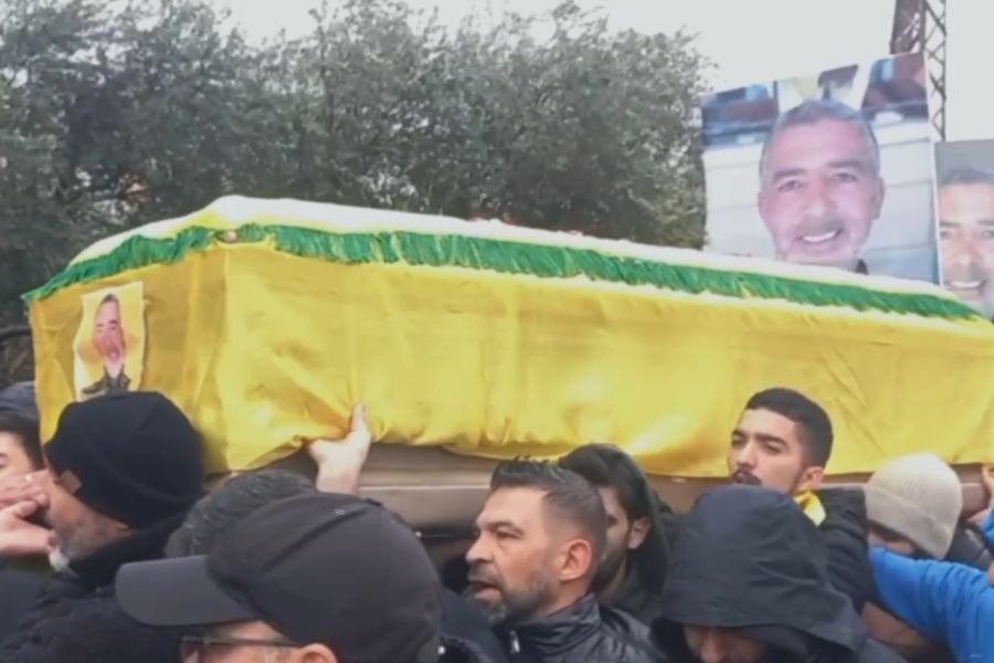 بالفيديو| حزب الله يشيّع الشهيد محمد علي زريق في مدينة الخيام