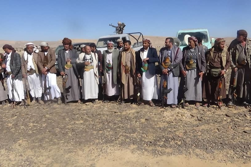  قبائل نهم في صنعاء تعلن النفير العام والجهوزية لمواجهة أي تصعيد سعودي