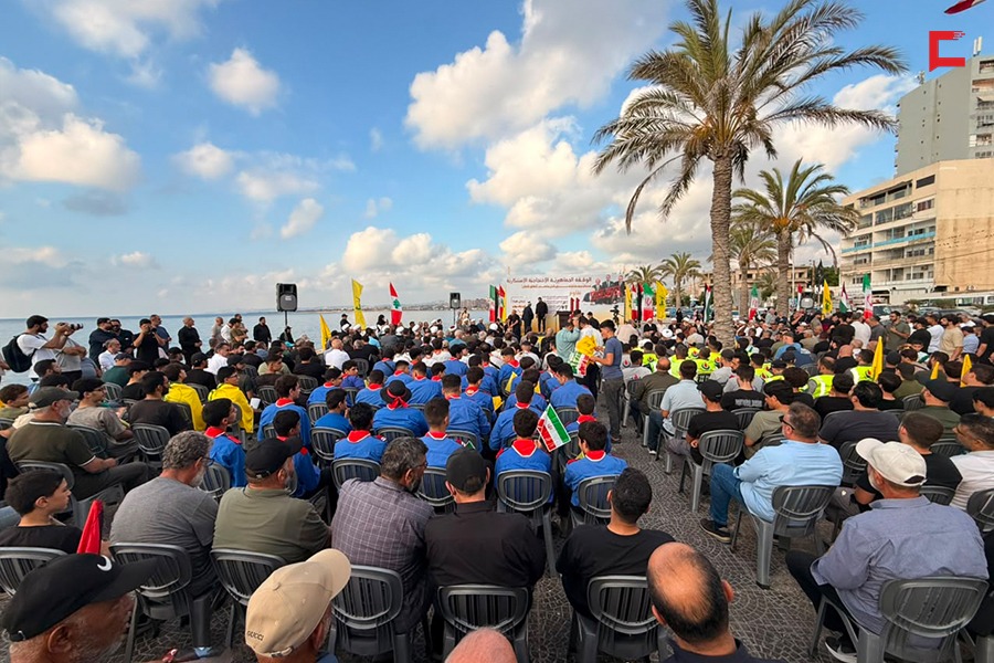 مهرجان خطابي لحزب الراية الوطني في بعلبك شكرًا لإيران ورفضًا لـ 