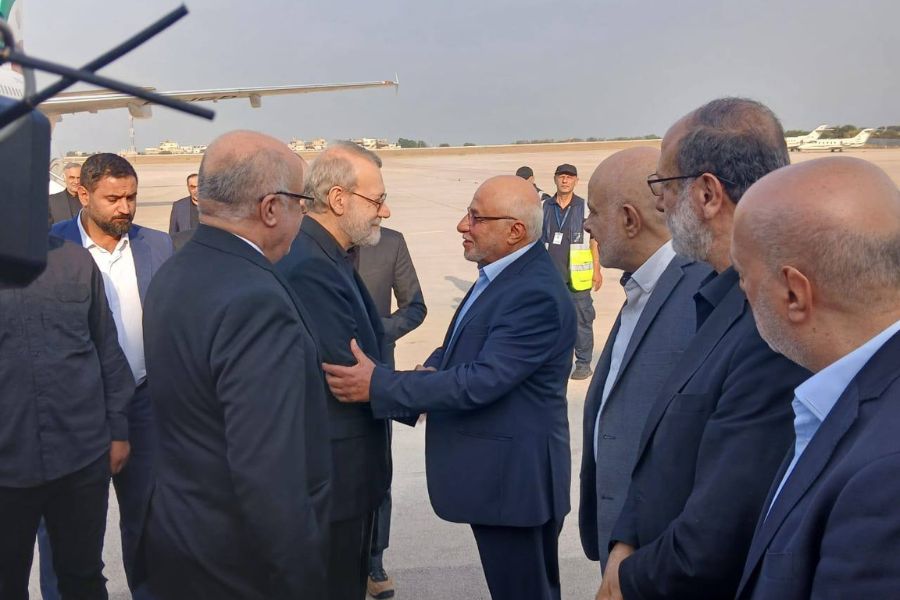 لاريجاني يصل إلى بيروت: نسعى إلى تحقيق مصالح لبنان العليا