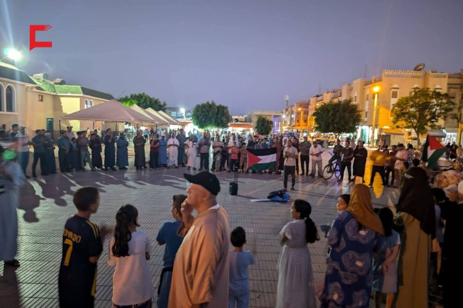 مسيرات احتجاجية في 60 مدينة مغربية ضدّ سياسة التجويع الصهيونية