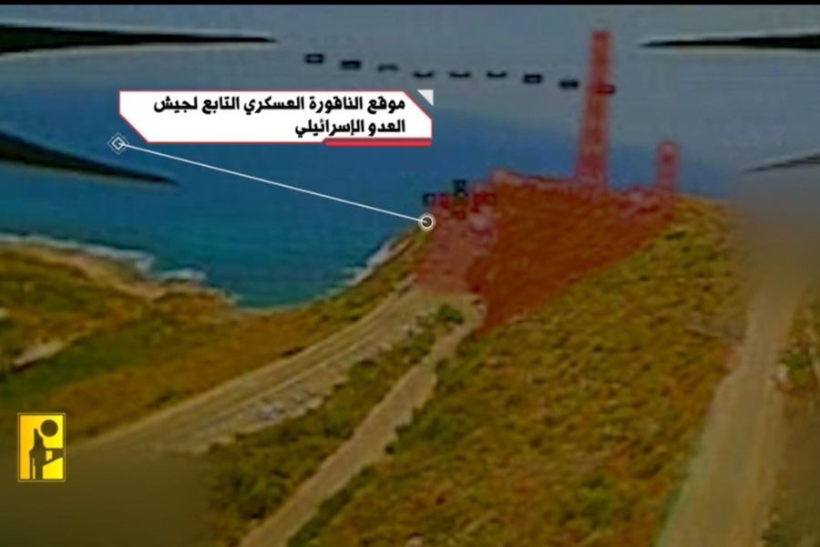 فيديو: المقاومة الإسلامية تستهدف تجمّعًا لجنود العدو في موقع رأس الناقورة
