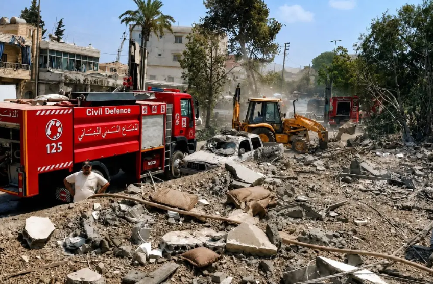 تنديدٌ محلي بمجازر العدو في الجنوب 