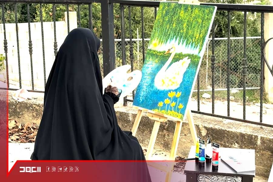 في اللويزة... حين يصبح الرسم فعلَ تمسّك بالأرض