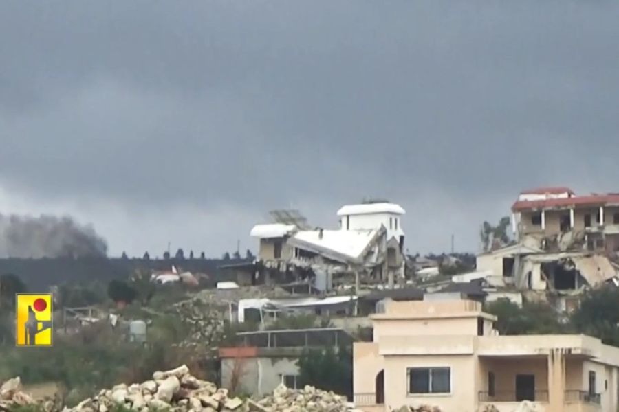 مشاهد من استهداف المقاومة الإسلامية دبّابة 