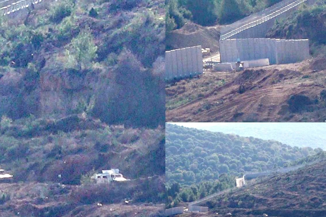 جيش الاحتلال يضع أسلاكًا شائكة داخل الأراضي اللبنانية وشهيدان بغارة على طريق تبنين