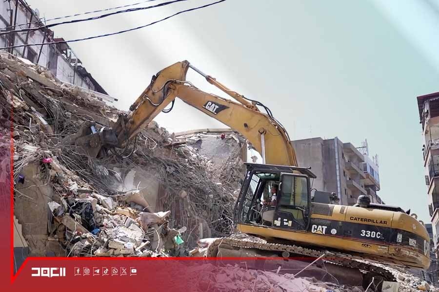 بلدية برج البراجنة جهود متواصلة لرفع آثار العدوان وإعادة الحياة للمنطقة