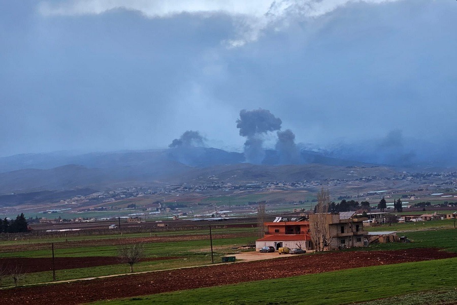 شهيد سوري وجريح في سلسلة غارات صهيونية واسعة على البقاع