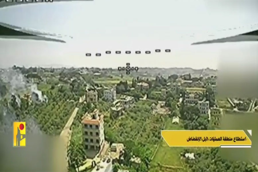 فيديو | عملية استهداف المقاومة دبّابة ميركافا على الأطراف الجنوبية لزوطر الشرقية