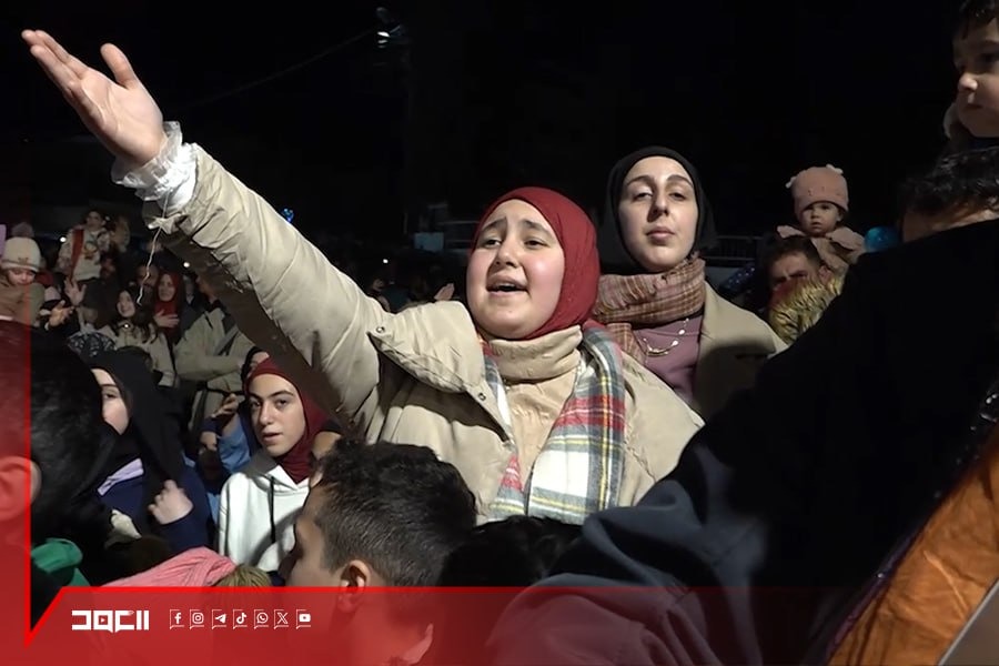 إنارة شموع وأناشيد وتوزيع هدايا .. احتفال كبير بمولد الإمام المهدي في بعلبك