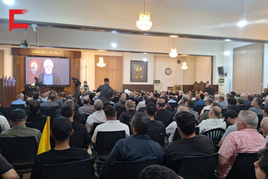 بالصور| الاحتفال التكريمي الذي ينظّمه حزب الله للشهيد القائد محمد سعيد إيزدي 