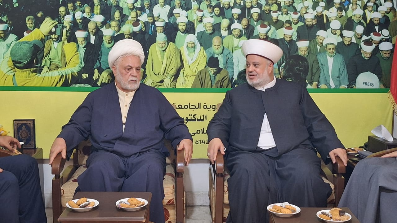 وفد من حزب الله يزور قيادة جبهة العمل الإسلامي