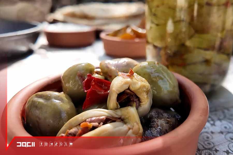 مونة المكدوس: الوجبة الرئيسية على مائدة الطعام البقاعية